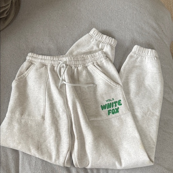 White Fox Gray Sweatpants - Picture 3 of 4
